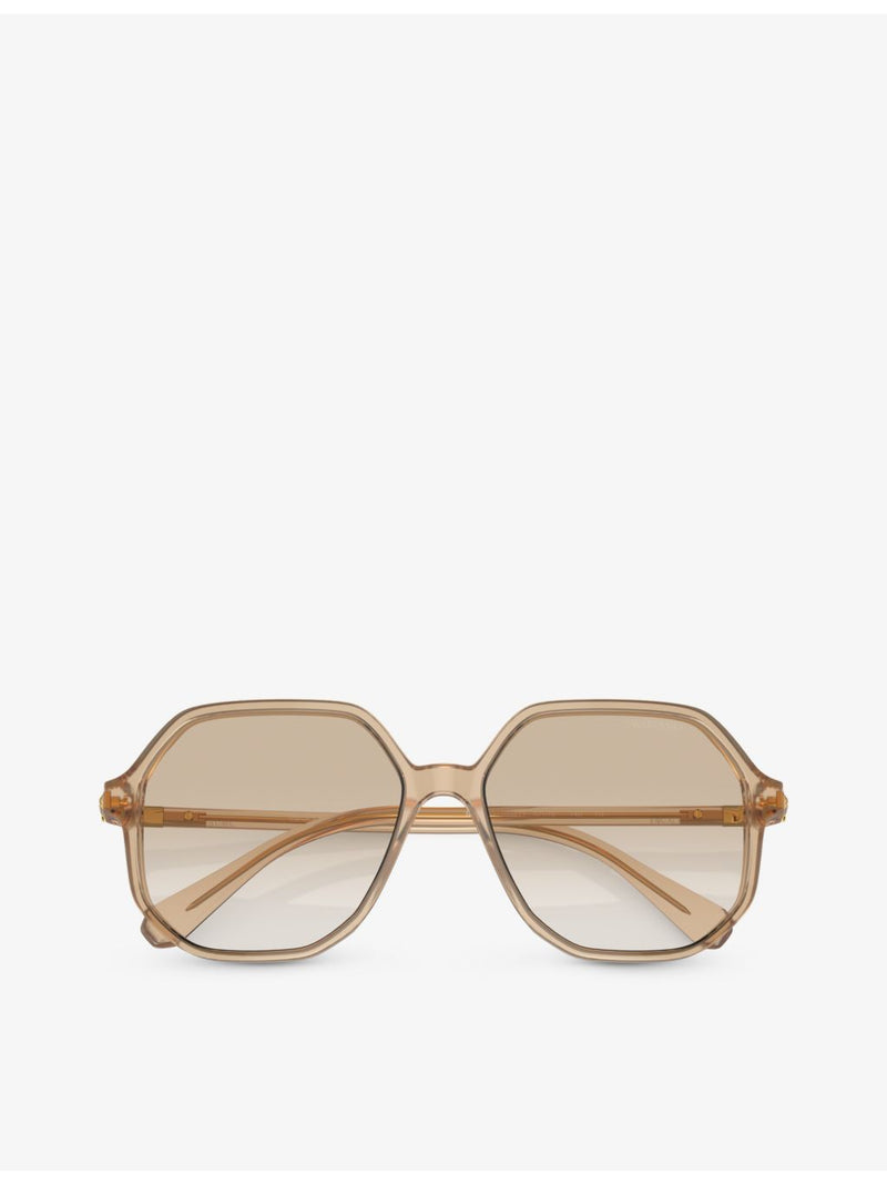 Swarovski SK6003 irregular-frame gem-embellished sunglasses - British product