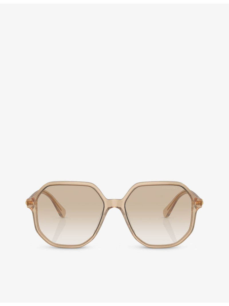 Swarovski SK6003 irregular-frame gem-embellished sunglasses - British product