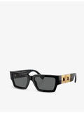 Versace rectangular acetate sunglasses VE4459, UK version