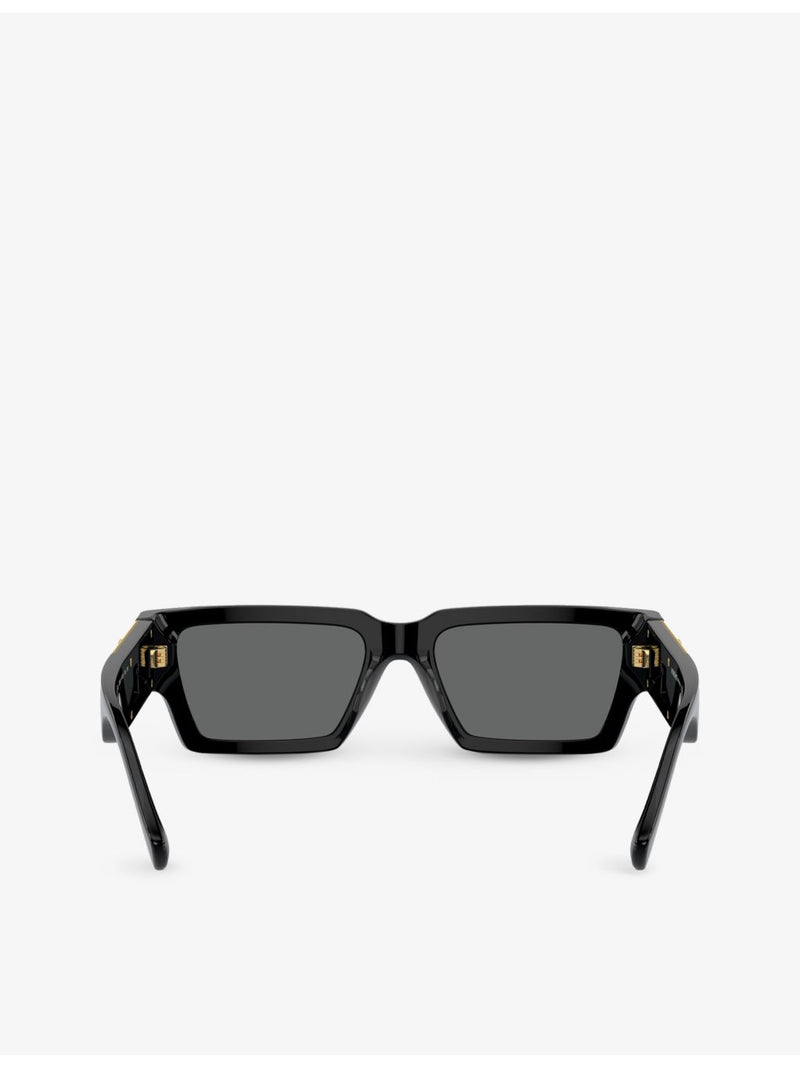 Versace rectangular acetate sunglasses VE4459, UK version