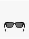 Versace rectangular acetate sunglasses VE4459, UK version