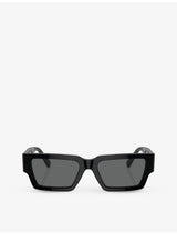 selfridges Versace VE4459 Rectangular-Frame Acetate Sunglasses- Buy online at McGrocer