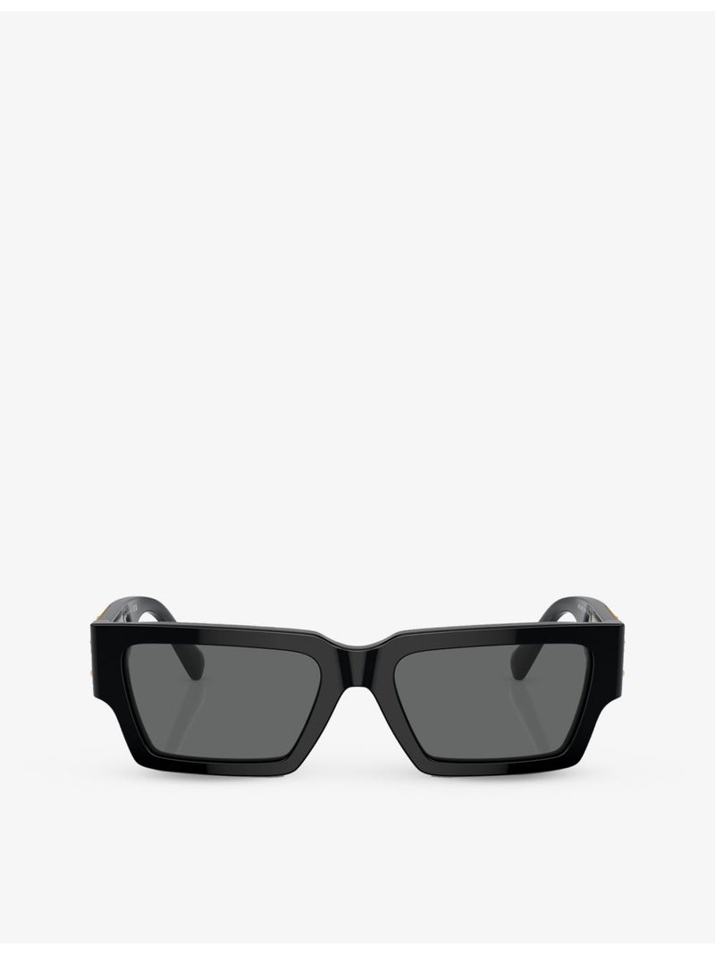 Versace rectangular acetate sunglasses VE4459, UK version