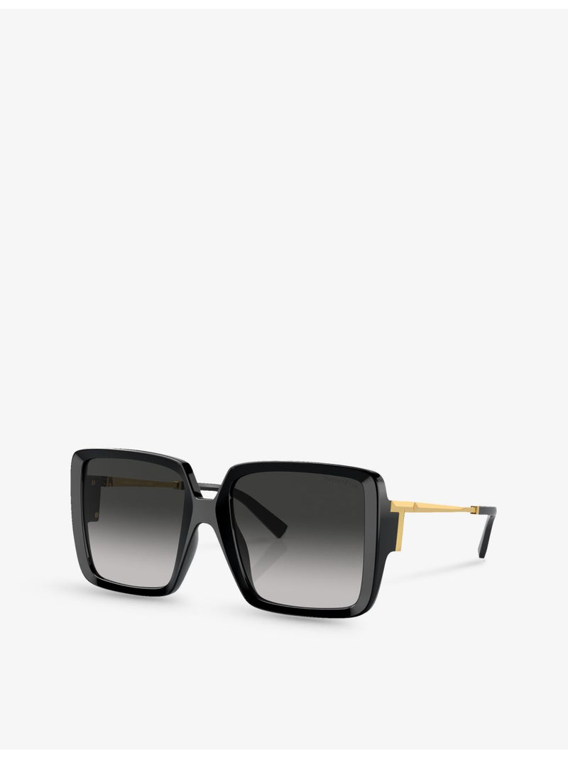 Tiffany & Co. square-frame sunglasses TF4212U with gold-tone hardware (British brand)