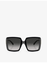 selfridges Tiffany & Co. TF4212U Square-Frame Acetate and Metal Sunglasses- Buy online at McGrocer