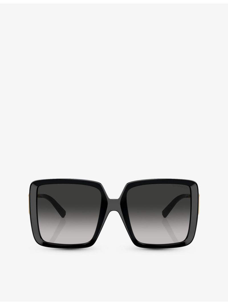 Tiffany & Co. square-frame sunglasses TF4212U with gold-tone hardware (British brand)