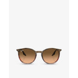 selfridges Ray-Ban RB2204 Phantos Frame Crystal Sunglasses- Buy online at McGrocer