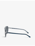 Ray-Ban RB2205 Bill One irregular-frame acetate sunglasses (British brand)
