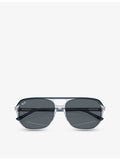 Ray-Ban RB2205 Bill One irregular-frame acetate sunglasses (British brand)