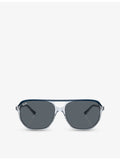 Ray-Ban RB2205 Bill One irregular-frame acetate sunglasses (British brand)