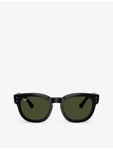 selfridges Ray-Ban Mega Hawkeye Square-frame Propionate Sunglasses- Buy online at McGrocer