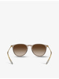 Ray-Ban Erika round-frame acetate sunglasses, UK version