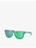 Oakley Frogskins round-frame sunglasses OO9284, imported from the UK