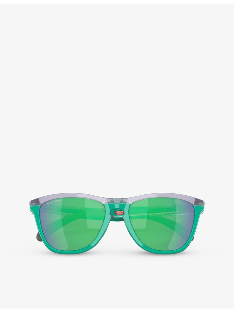 Oakley Frogskins round-frame sunglasses OO9284, imported from the UK