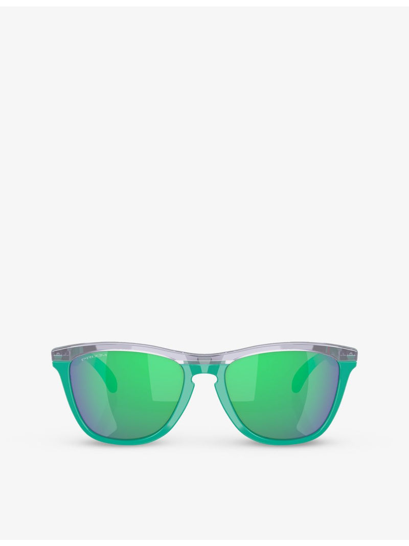 Oakley Frogskins round-frame sunglasses OO9284, imported from the UK