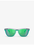 Oakley Frogskins round-frame sunglasses OO9284, imported from the UK