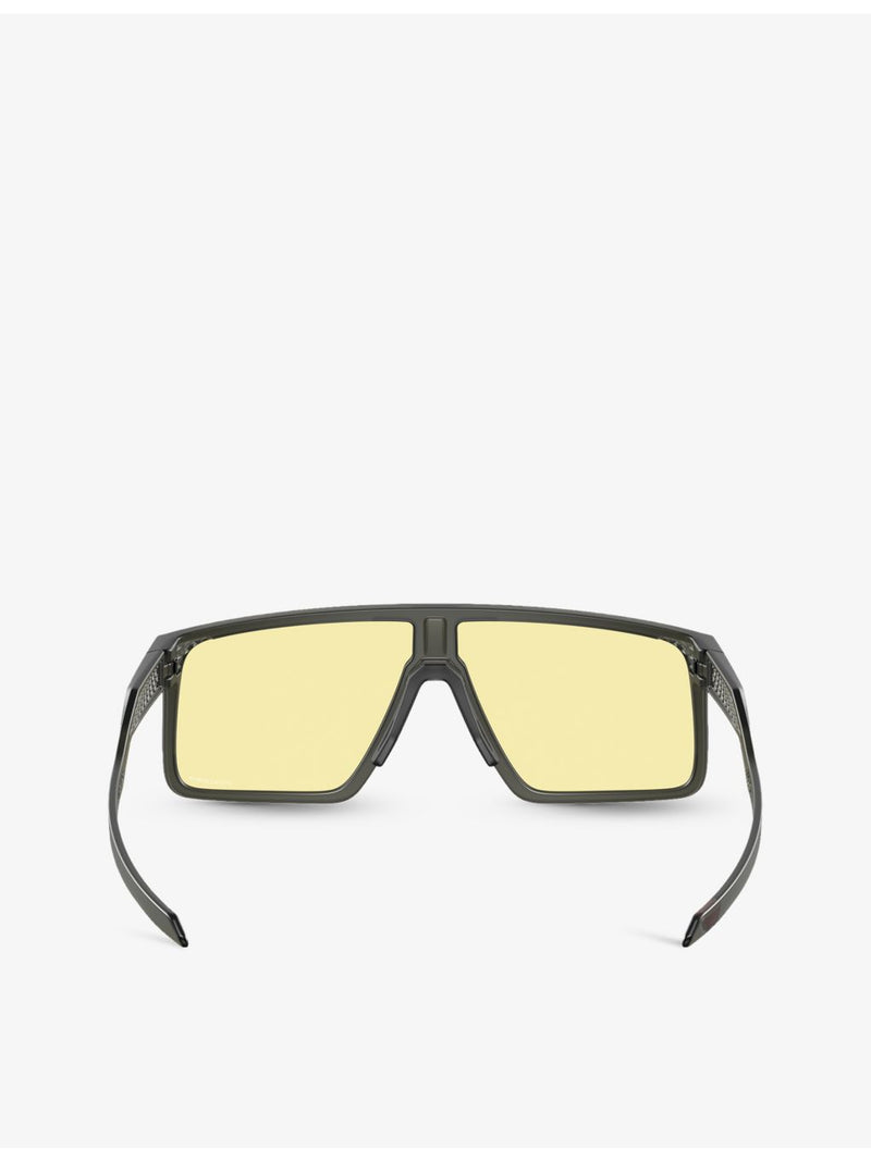 Oakley Helux rectangle-frame sunglasses, imported from the UK