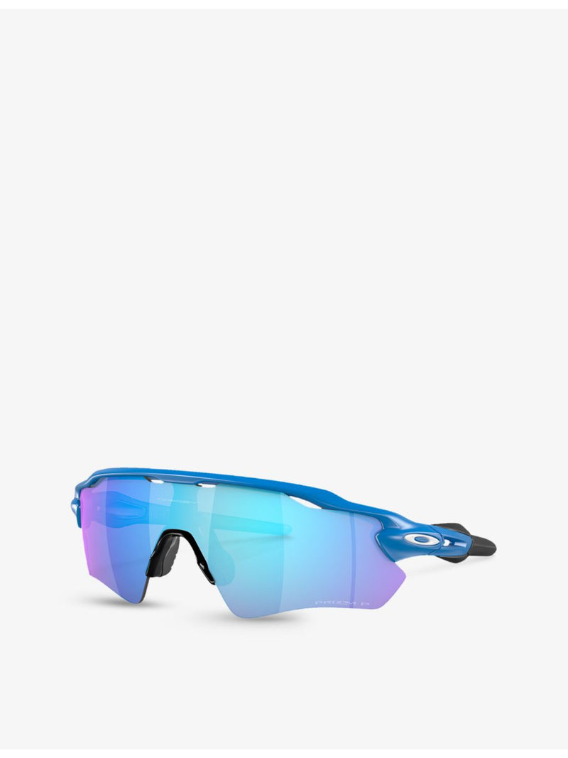 Oakley Radar EV Path shield-frame acetate sunglasses, imported from the UK