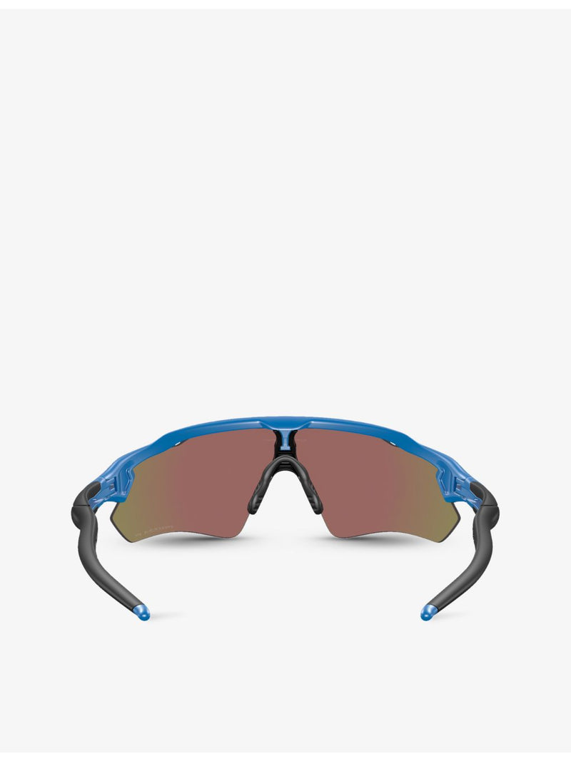 Oakley Radar EV Path shield-frame acetate sunglasses, imported from the UK