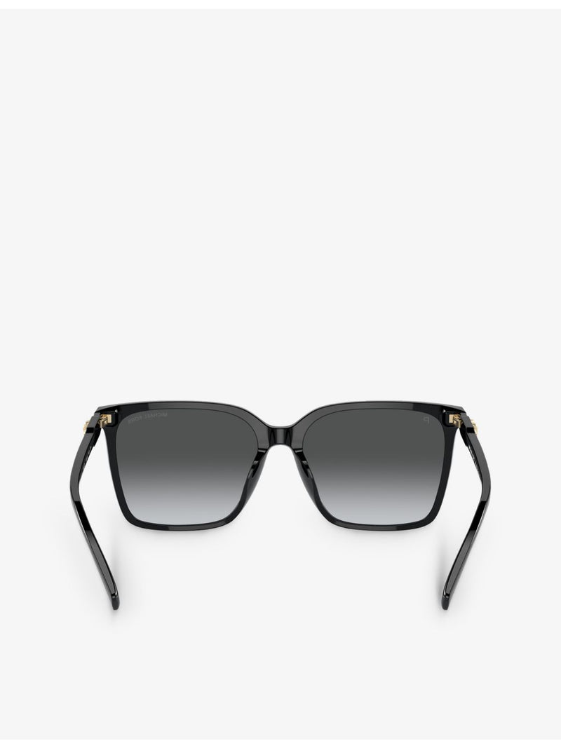 Michael Kors Canberra square-frame acetate sunglasses, imported from the UK