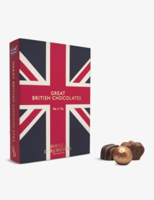 House of Dorchester Great British chocolate assortment 100g, imported from the UK