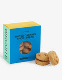 Selfridges Selection all-butter salted caramel shortbread 100g, imported from the UK