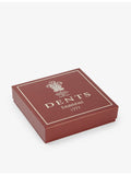 Dents leather card holder with debossed branding, UK version