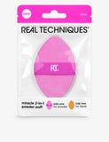 Real Techniques 2-in-1 powder puff makeup sponge, UK version