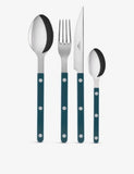 Sabre Bistrot stainless steel and acrylic cutlery set of four, UK version