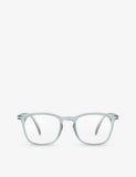 Izipizi golden green square reading glasses, imported from the UK
