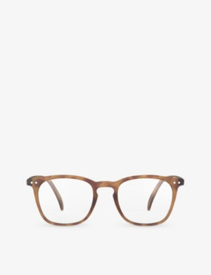 Izipizi Square-Framed Golden Green Reading Glasses