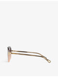Chloé CH0204S square acetate sunglasses (British brand)