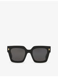 Fendi Roma square-frame acetate sunglasses - British product