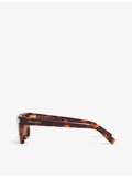 Saint Laurent SL633 Calista cat-eye acetate sunglasses, imported from the UK