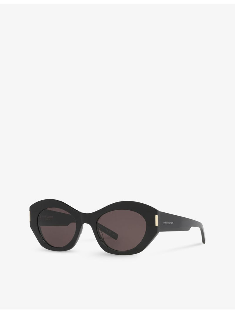 Saint Laurent SL639 cat-eye acetate sunglasses, imported from the UK