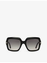 selfridges Tom Ford Kaya Square-Frame Acetate Sunglasses- Buy online at McGrocer
