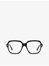 selfridges Tom Ford FT5908-B Irregular-Frame Acetate Glasses- Buy online at McGrocer