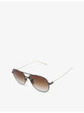 DITA Artoa 79 pilot sunglasses with gold-tone hardware, imported from the UK