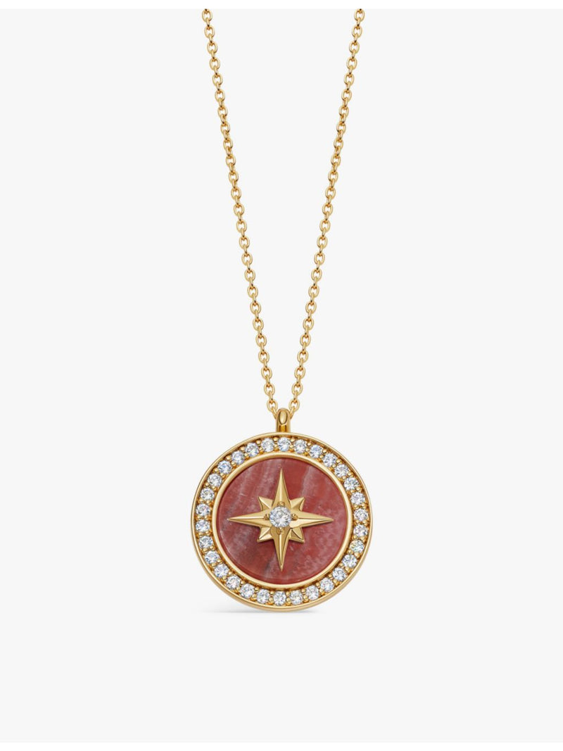 Astley Clarke Polaris large locket necklace, imported from the UK