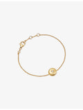 Astley Clarke locket bracelet 18ct gold-plated sterling silver, imported from the UK