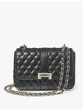 Aspinal of London Lottie quilted leather shoulder bag (British brand)