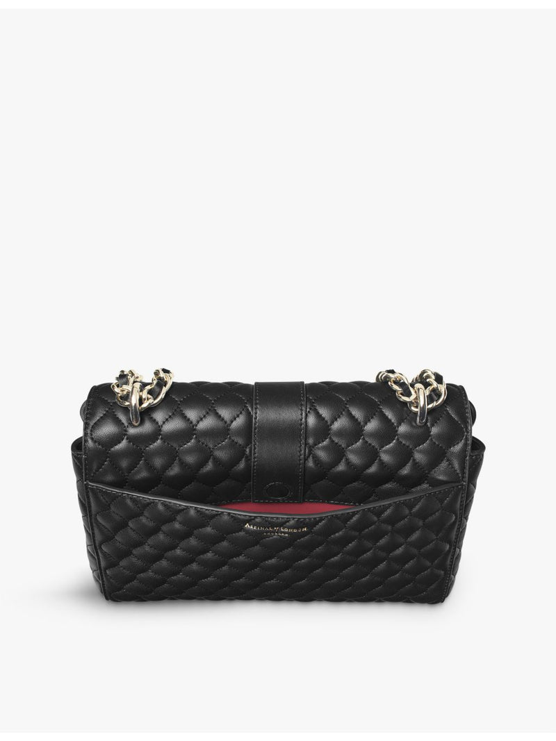 Aspinal of London Lottie quilted leather shoulder bag (British brand)