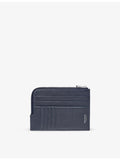 Aspinal of London logo-embossed leather travel wallet 12cm (British brand)