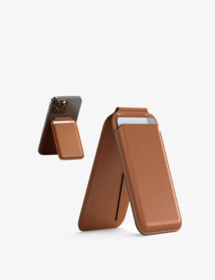 Satechi vegan leather magnetic wallet stand (British brand)