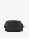 The Kooples leather cross-body bag with branded strap (British brand)