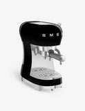 Smeg stainless steel espresso machine with steam wand (British brand)