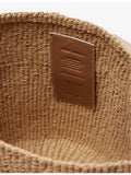 Chloé Woody large paper tote bag, imported from the UK