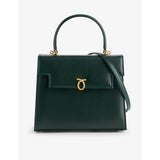 Launer Traviata leather top-handle bag, imported from the UK
