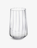 Georg Jensen Bernadotte crystal tumblers, six-piece set, imported from the UK