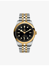 selfridges Tudor Black Bay 41 Yellow-Gold and Steel Automatic Watch- Buy online at McGrocer